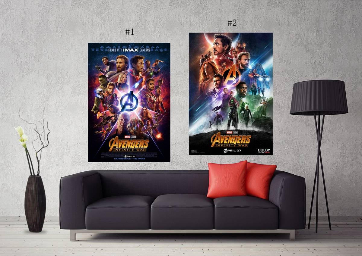 Avengers: Infinity War (2018) Movie Art #148 - Poster | Canvas Wall Art Print