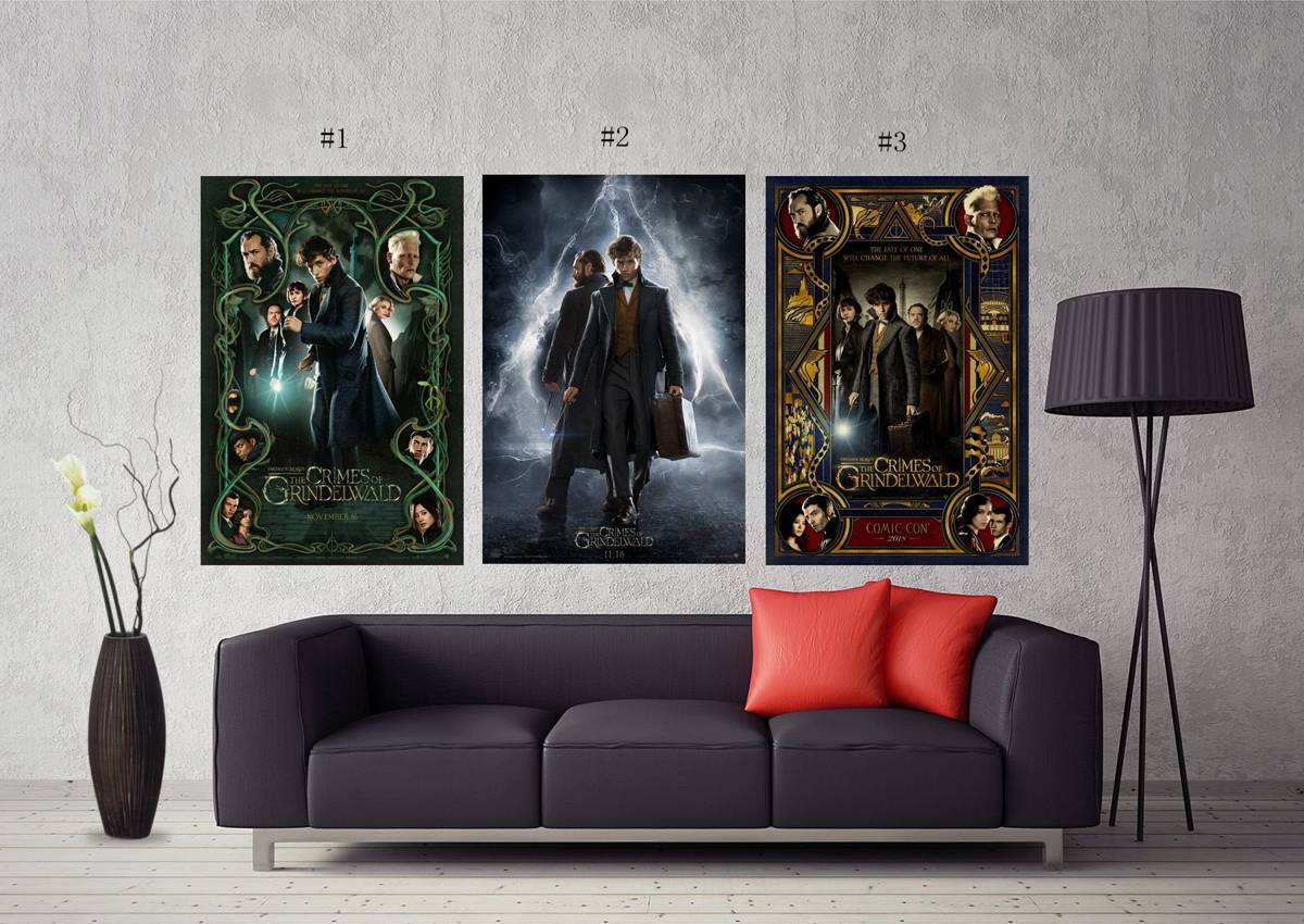 Fantastic Beasts The Crimes Of Grindelwald Moive Art #154 - Poster | Canvas Wall Art Print