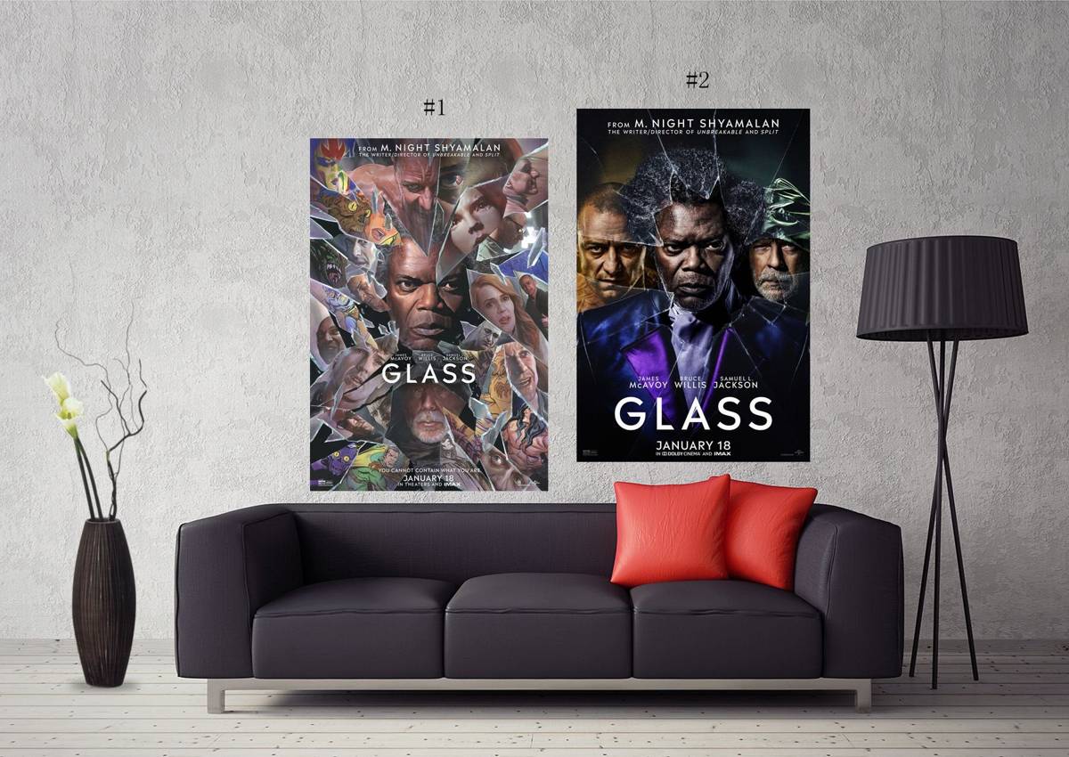 Glass - 2019 - New Movie Art #175 - Poster | Canvas Wall Art Print