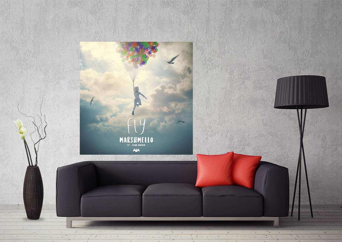 Fly - Marshmelloleau Cover Album Art #189 - Poster | Canvas Wall Art Print