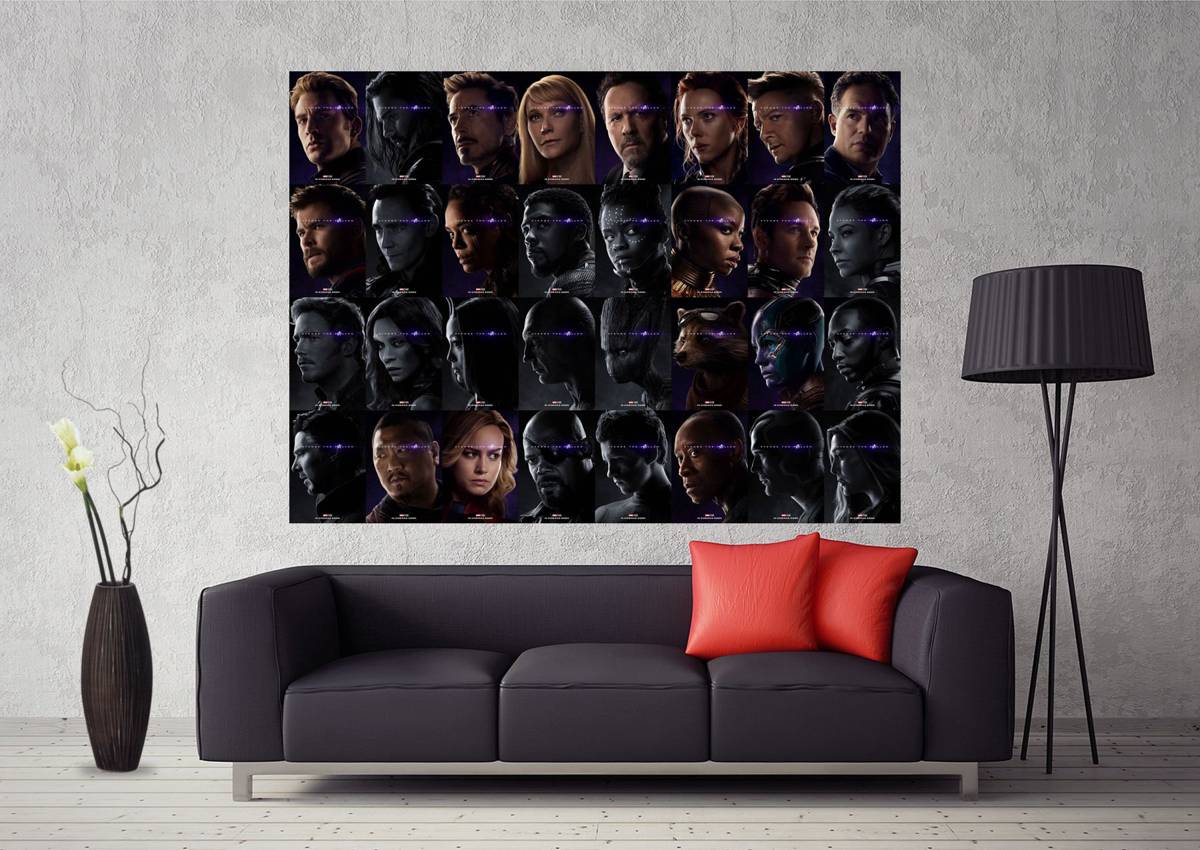 Avengers 4 Endgame Movie Film Art #202 - Poster | Canvas Wall Art Print