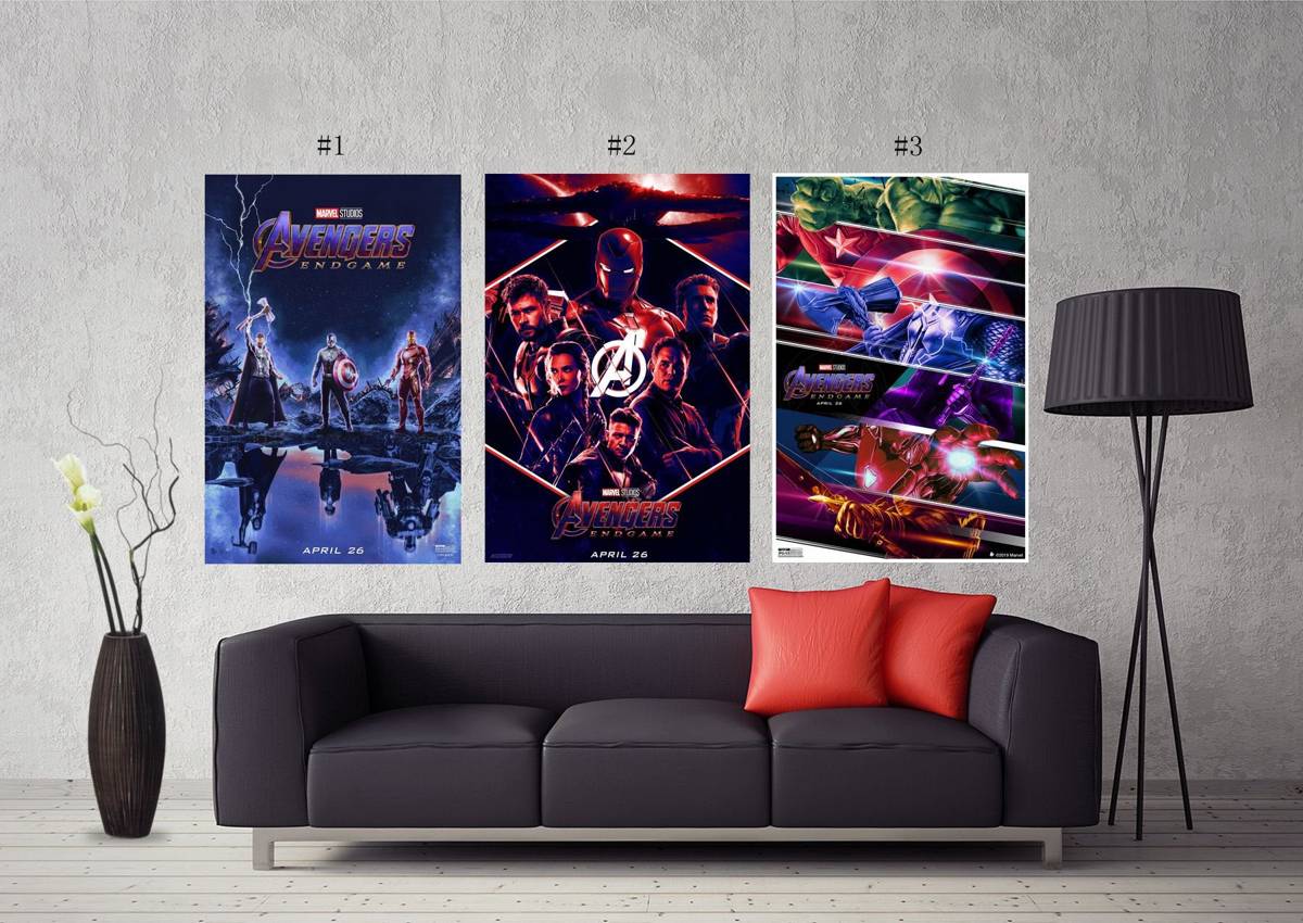Avengers Endgame Marvel Movie Film Art #203 - Poster | Canvas Wall Art Print