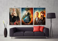 Good Omens Neil Gaiman Terry Pratchett Tv Series Art #215 - Poster | Canvas Wall Art Print