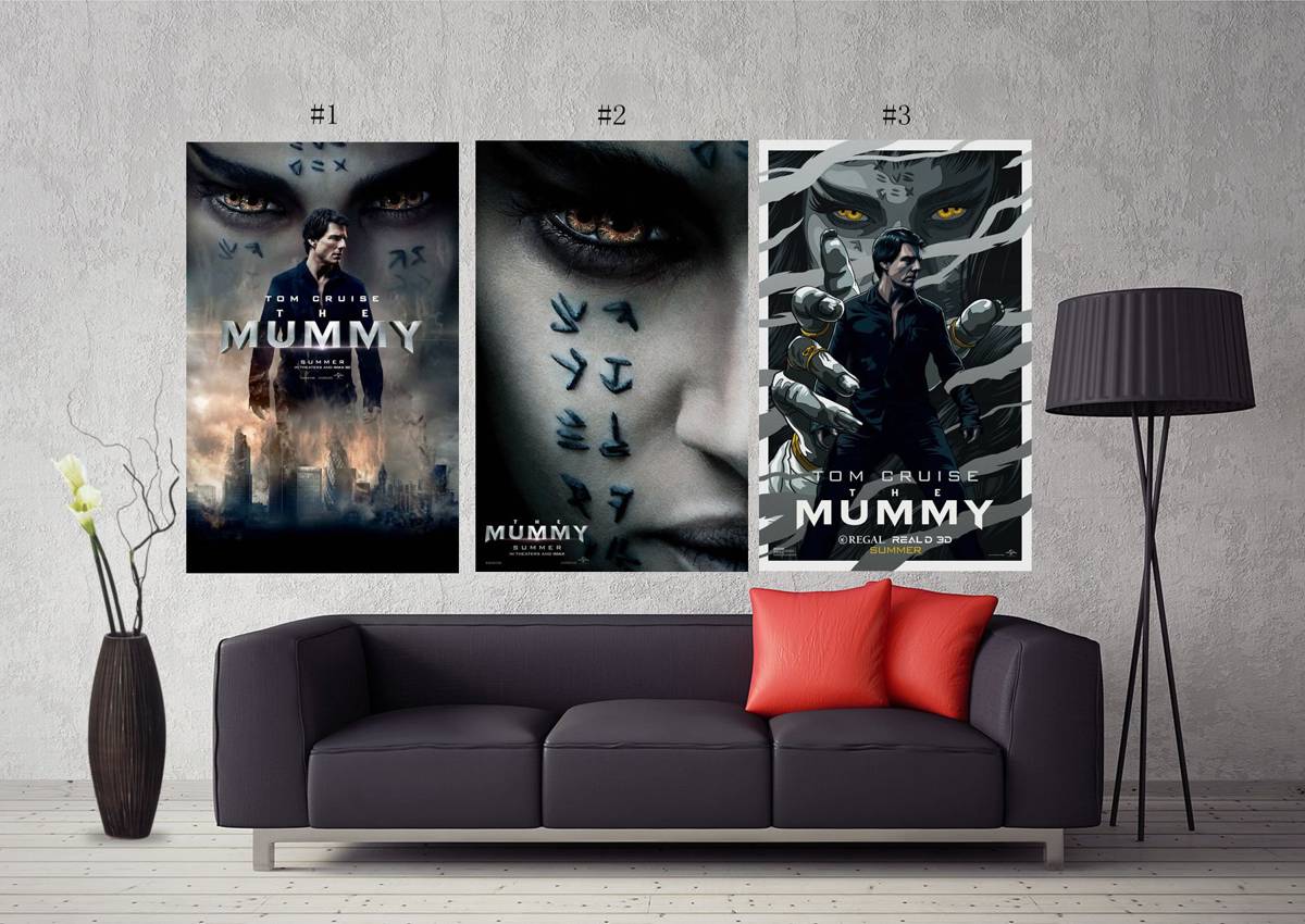 The Mummy (2017) Movie Art #242 - Poster | Canvas Wall Art Print