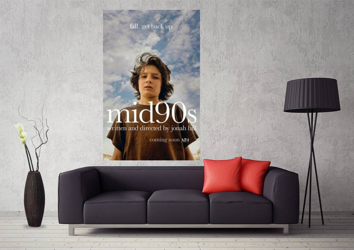 Mid90S Movie Jonah Hill 2018 Film Art #251 - Poster | Canvas Wall Art Print
