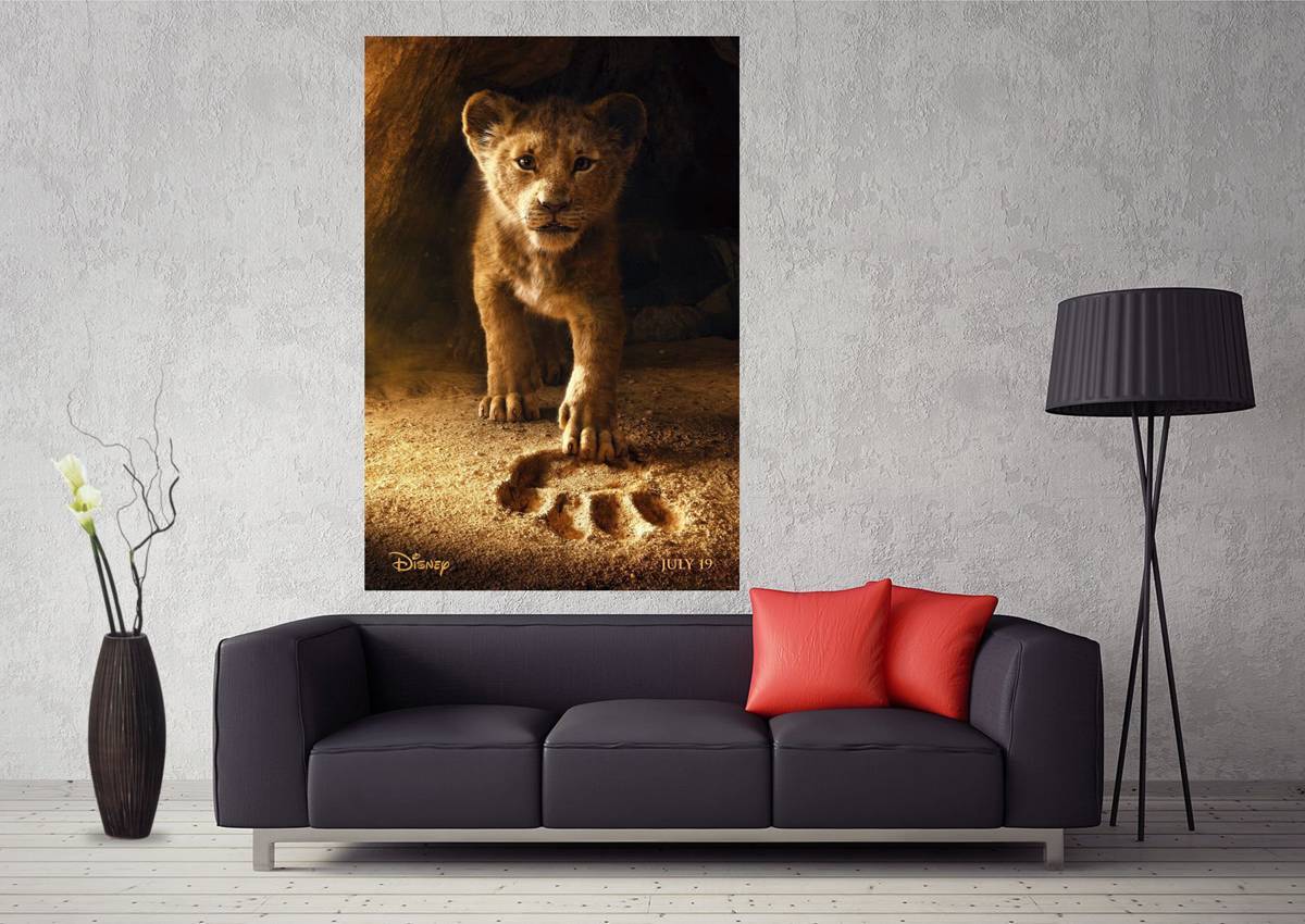 2019 The Lion King Movie Art - Poster | Canvas Wall Art Print