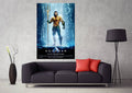 Aquaman 2018 Film Jason Momoa Art #065 - Poster | Canvas Wall Art Print