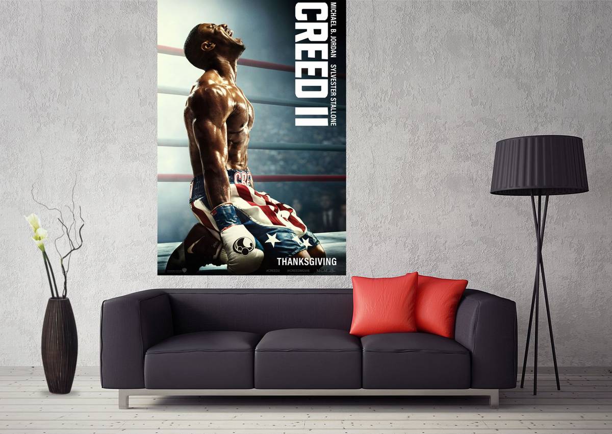 Creed Ii 2018 Movie Art #100 - Poster | Canvas Wall Art Print