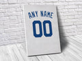 Kansas City Royals Personalized Jersey Sports Art Print, Baseball Shirt, Sports Decor – Poster | Canvas Wall Art Print