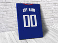 Los Angeles Clippers Personalized Jersey Sports Art Print, Basketball Shirt, Sports Decor – Poster | Canvas Wall Art Print