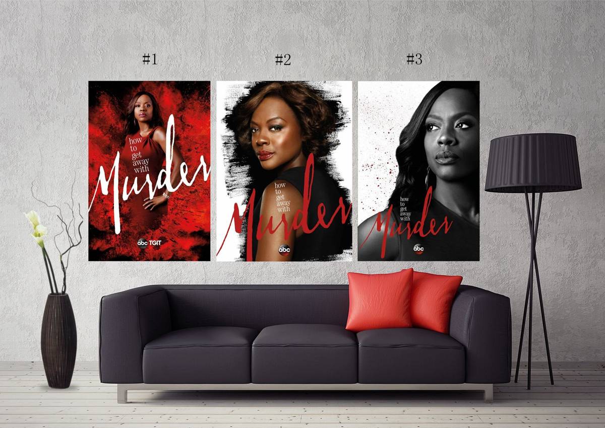 How To Get Away With Murder Tv Show Art #142 - Poster | Canvas Wall Art Print
