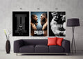Creed Ii Moviesylvester Stallone Michael B. Jordan Movie Art #144 - Poster | Canvas Wall Art Print