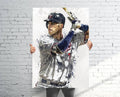 Joe Mauer Minnesota Twins (V2) Sports Art Print, Baseball, Sports Decor – Poster | Canvas Wall Art Print