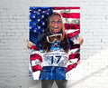 Lindsey Vonn (V2) Sports Art Print, Olympics, Sports Decor – Poster | Canvas Wall Art Print