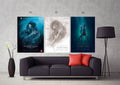 Family Film The Shape Of Water Movie Art #167 - Poster | Canvas Wall Art Print