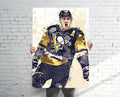Evgeni Malkin Pittsburgh Penguins Sports Art Print, Hockey, Sports Decor – Poster | Canvas Wall Art Print