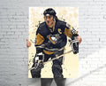 Mario Lemieux Pittsburgh Penguins Sports Art Print, Hockey, Sports Decor – Poster | Canvas Wall Art Print