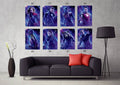 Avengers End Game Characterss Marvel Movie 2019 Art #217 - Poster | Canvas Wall Art Print