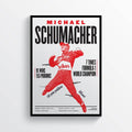 Michael Schumacher Formula 1 Art F1 Ferrari - Poster | Canvas Wall Art Print