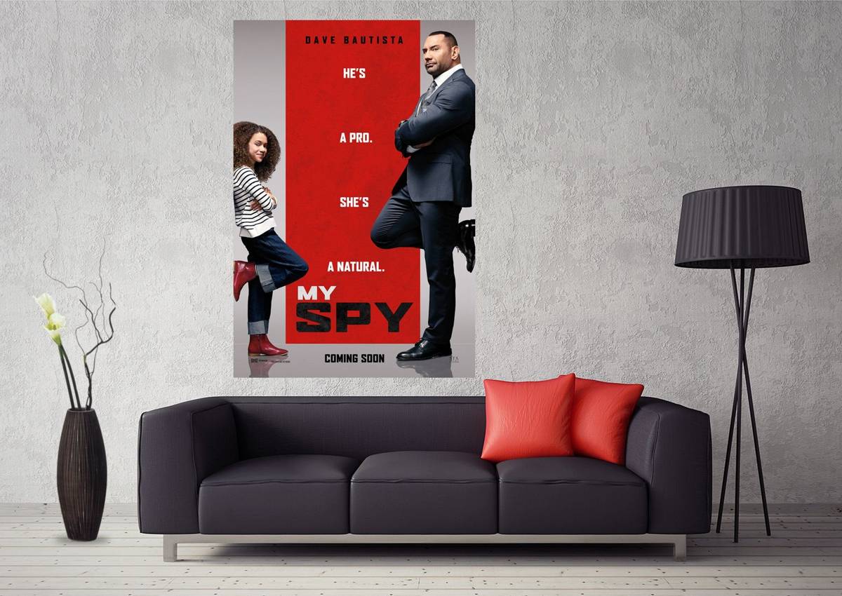 My Spy - Peter Segal Film 2019 Art #223 - Poster | Canvas Wall Art Print