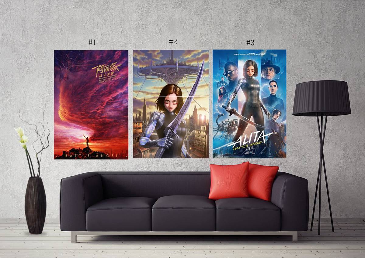 Hot Movie-Alita: Battle Angel Wall Art #231 - Poster | Canvas Wall Art Print
