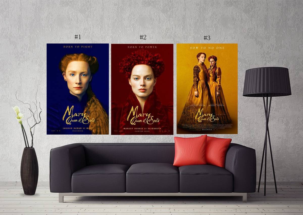 Mary Queen Of Scots - Josie Rourke Film 2018 Art #261 - Poster | Canvas Wall Art Print
