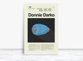 Donnie Darko Mid-Century Modern Inspired Print - Poster | Canvas Wall Art Print