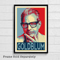 Jeff Goldblum Illustration #3 - Jurassic Park Ian Malcolm Wall Art - Poster | Canvas Wall Art Print