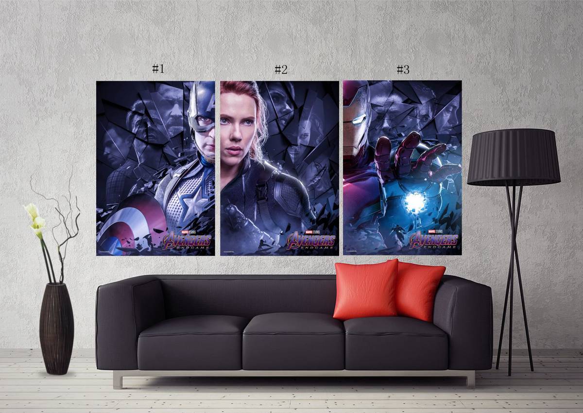 Avengers End Game Captain America Marvel Movie 2019 Art #088 - Poster | Canvas Wall Art Print