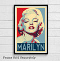 Marilyn Monroe Hollywood Icon Illustration #6 - - Poster | Canvas Wall Art Print