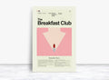 The Breakfast Club Mid-Century Modern Inspired Print - Poster | Canvas Wall Art Print