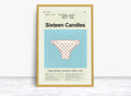 Sixteen Candles Mid-Century Modern Inspired Print - Poster | Canvas Wall Art Print
