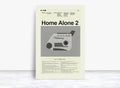Home Alone 2: Lost In New York Mid-Century Modern Inspired Print - Poster | Canvas Wall Art Print