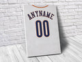 Houston Astros Personalized Jersey Sports Art Print, Baseball Shirt, Sports Decor – Poster | Canvas Wall Art Print