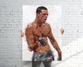 Nate Diaz Ufc Sports Art Print, Ufc Mma, Sports Decor – Poster | Canvas Wall Art Print