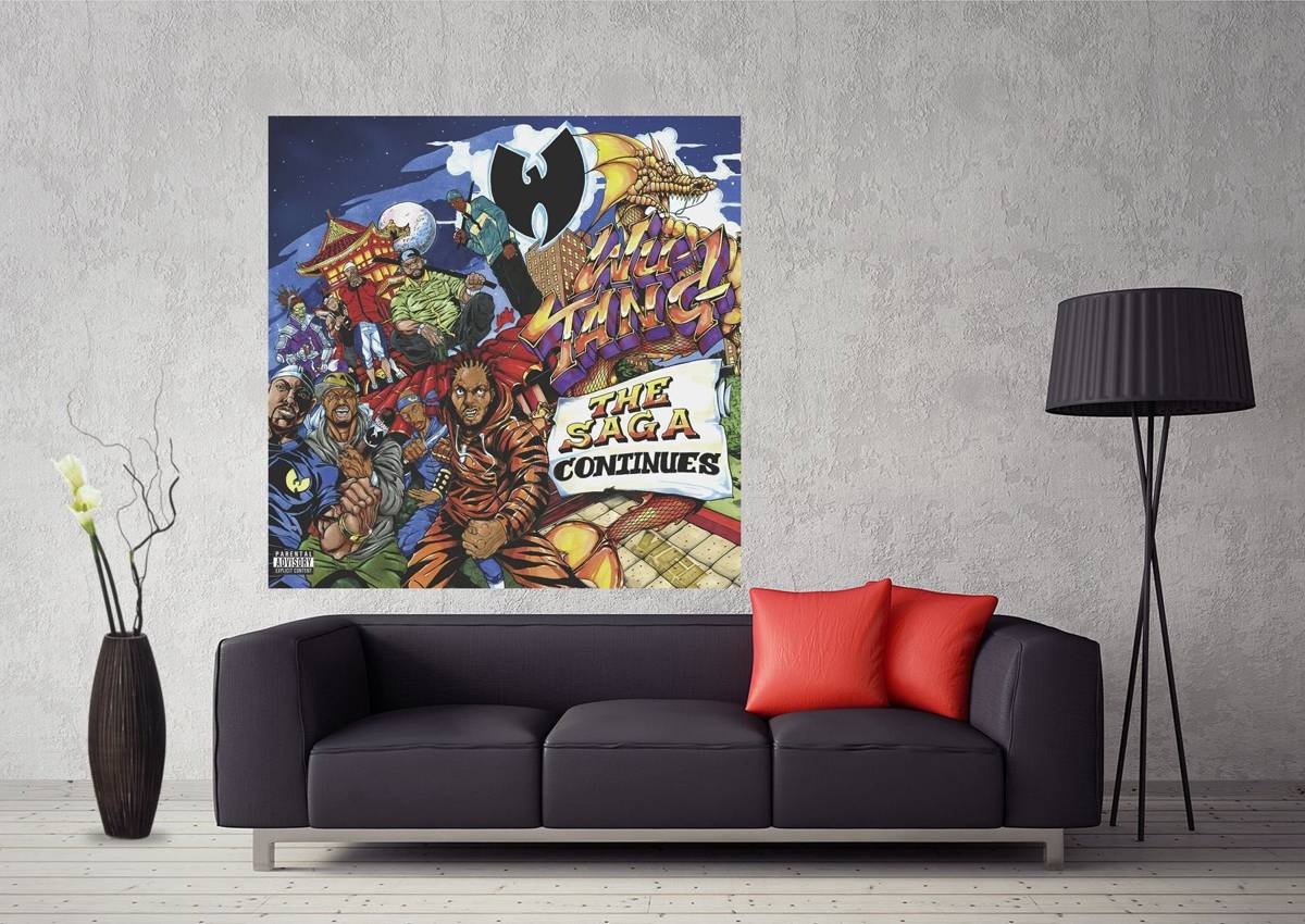 Wu-Tang Clan The Saga Continues Art #280 - Poster | Canvas Wall Art Print