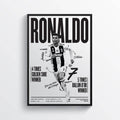 Cristiano Ronaldo Juventus 2019 Cr7, Wall Art Print Football Soccer - Poster | Canvas Wall Art Print