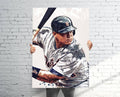 Miguel Cabrera Detroit Tigers Sports Art Print, Baseball, Sports Decor – Poster | Canvas Wall Art Print