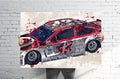 Kyle Larson Nascar Sports Art Print, Nascar Racing, Sports Decor – Poster | Canvas Wall Art Print
