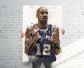 Bruce Bowen San Antonio Spurs Sports Art Print, Basketball, Sports Decor – Poster | Canvas Wall Art Print