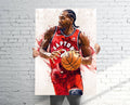 Kawhi Leonard Toronto Raptors Sports Art Print, Basketball, Sports Decor – Poster | Canvas Wall Art Print