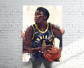 Victor Oladipo Indiana Pacers Sports Art Print, Basketball, Sports Decor – Poster | Canvas Wall Art Print