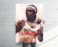 Sloane Stephens Sports Art Print, Tennis, Sports Decor – Poster | Canvas Wall Art Print