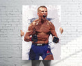 T.J. Dillashaw Ufc Sports Art Print, Ufc Mma, Sports Decor – Poster | Canvas Wall Art Print