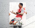 Alexis Sanchez Arsenal F.C. Sports Art Print, Soccer/Football, Sports Decor – Poster | Canvas Wall Art Print