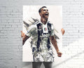Cristiano Ronaldo Juventus F.C. Sports Art Print, Soccer/Football, Sports Decor – Poster | Canvas Wall Art Print