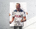 Harry Kane Tottenham Hotspur F.C. Sports Art Print, Soccer/Football, Sports Decor – Poster | Canvas Wall Art Print