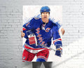 Mark Messier New York Rangers Sports Art Print, Hockey, Sports Decor – Poster | Canvas Wall Art Print