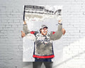 Nicklas Backstrom Capitals Stanley Cup Champ Sports Art Print, Hockey, Sports Decor – Poster | Canvas Wall Art Print