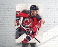 Taylor Hall New Jersey Devils Sports Art Print, Hockey, Sports Decor – Poster | Canvas Wall Art Print